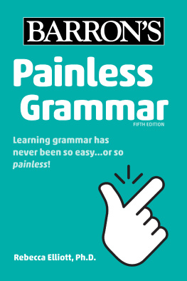 Rebecca Elliott - Painless Grammar