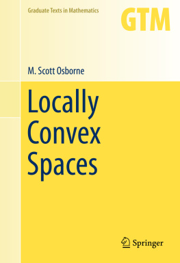 Osborne - Locally Convex Spaces