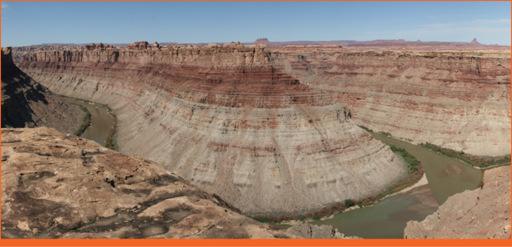 Confluence of the Colorado and Green Rivers Canyonlands as its name implies - photo 1