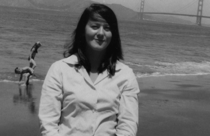 Jane on a beach in San Francisco while working as a nanny via Sue Buck - photo 7