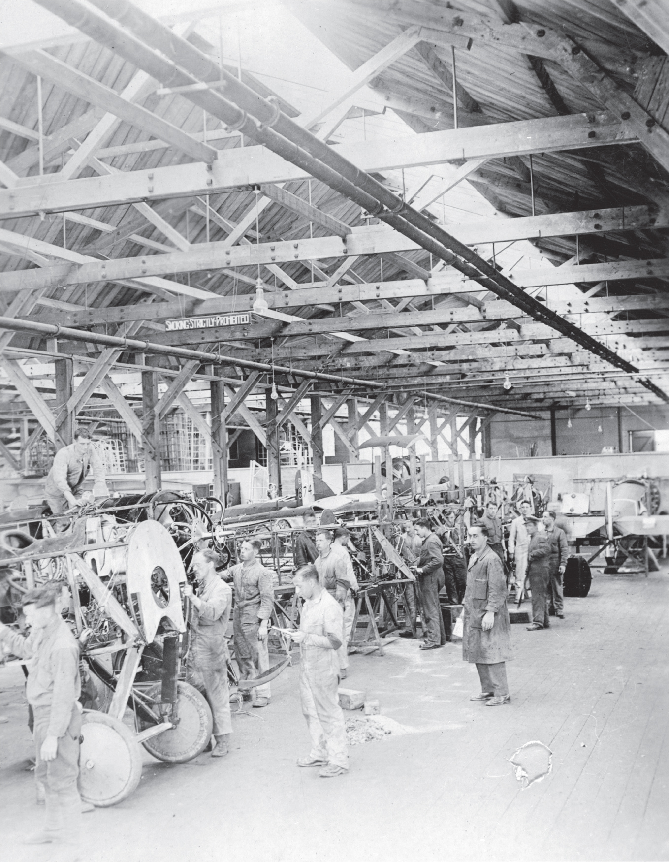 RFC carpenters repair shop Frederick Sykes and the RFC administrative - photo 3