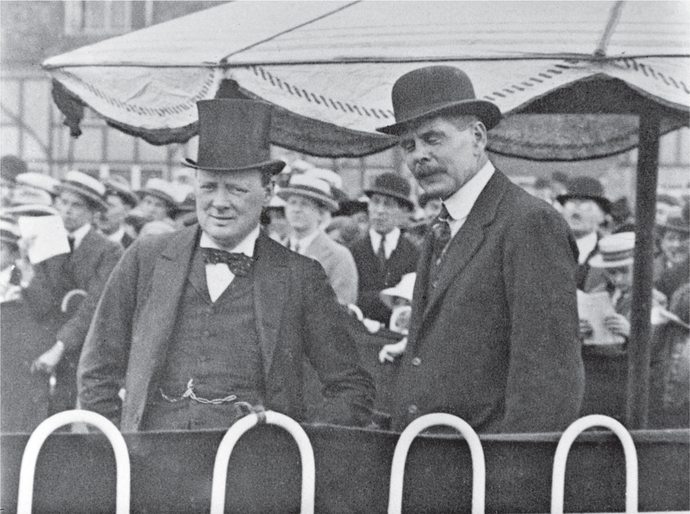 Churchill and Trenchard at the Hendon Air Show 1920 RAF Sopwith Snipes - photo 21