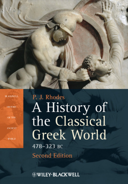 P. J. Rhodes - A History of the Classical Greek World