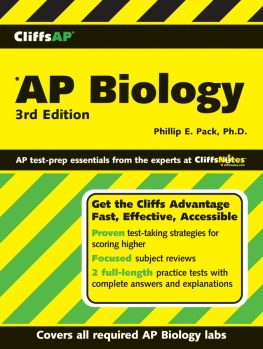 Pack - CliffsAP Biology