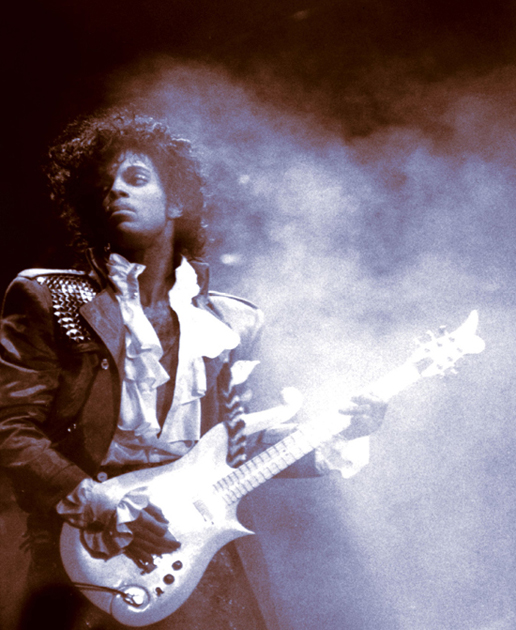 Prince lays down the solo for Purple Rain the song in Purple Rain the - photo 5