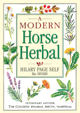 Page Self - A Modern Horse Herbal