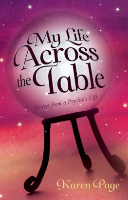 Page My life across the table: stories from a psychics life