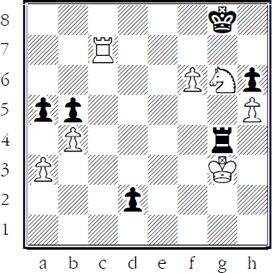 A last ditch try taking the rook allows Black to queen with check 6Kh3 - photo 14