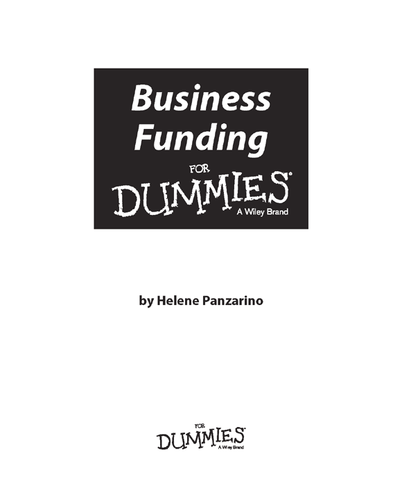 Business Funding For Dummies Published by John Wiley Sons Ltd The - photo 2