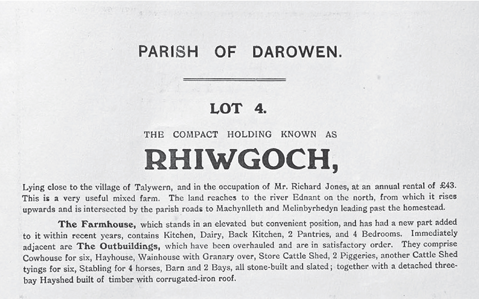 Sale catalogue 1911 PROLOGUE Thursday 2 February 2006 The Powys registrar - photo 4