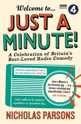 Parsons - Welcome to ... Just a minute!: a celebration of Britains best-loved radio comedy