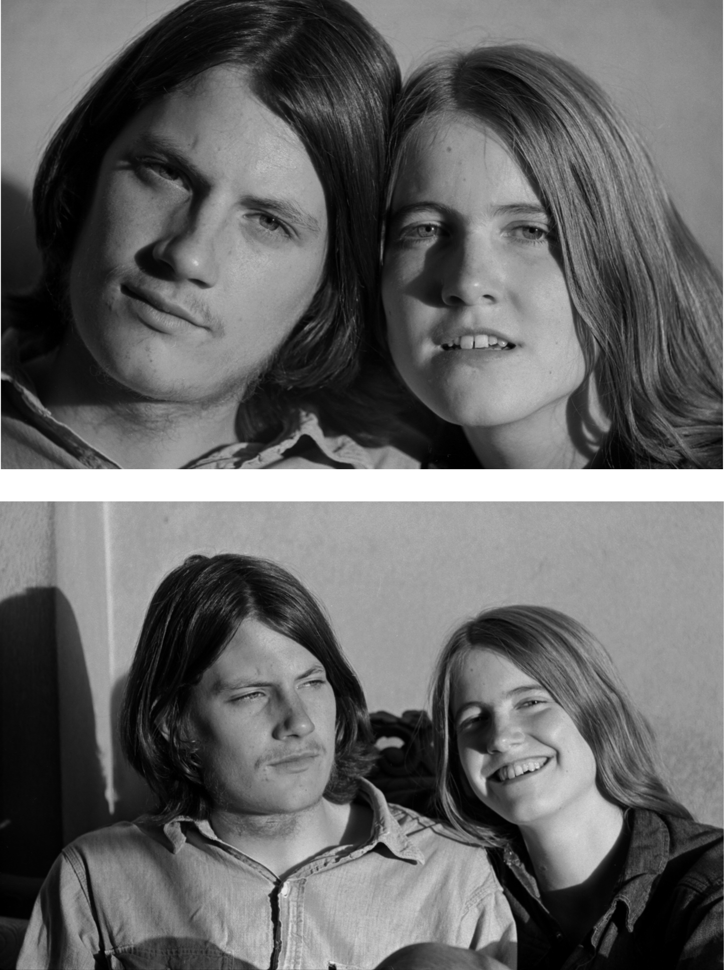 The author Elizabeth Partridge and her boyfriend Warren Franklin 1968 - photo 8