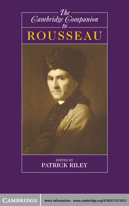 THE CAMBRIDGE COMPANION TO ROUSSEAU Each volume in this series of companions to - photo 1