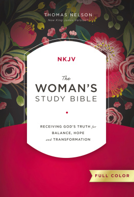 Patterson The NKJV, Womans Study Bible, Fully Revised, Full-Color: Receiving Gods Truth for Balance, Hope, and Transformation