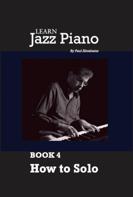 Paul Abrahams - book 4: How to solo