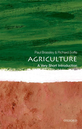 Paul Brassley - Agriculture: A Very Short Introduction