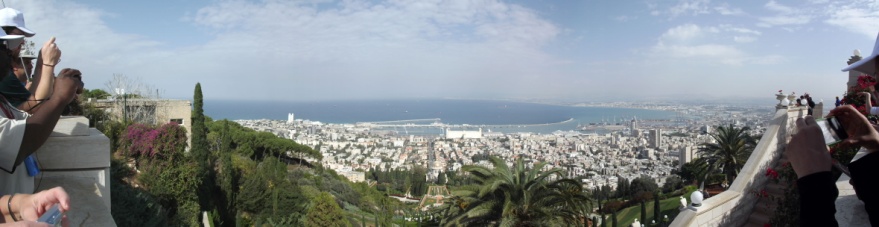 V iewof Haifa and Mediterranean Sea from Mt Carmel Table ofContents View - photo 2