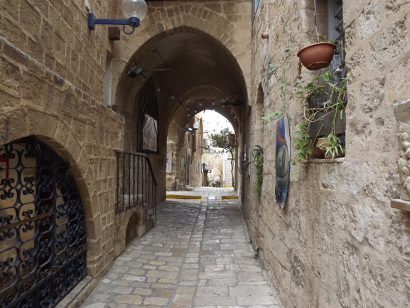 View of streetin Jaffa I travelled with my mom and thirty-threeother pilgrims - photo 5