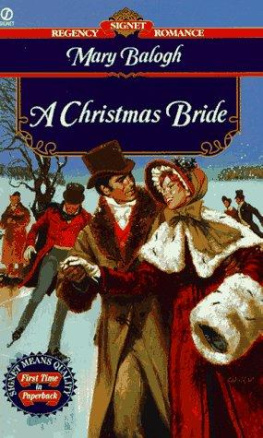 Mary Balogh - A Christmas Bride