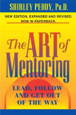 Peddy - The art of mentoring lead, follow and get out of the way