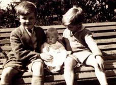 John and his brothers Alan middle and Francis John and his father - photo 4