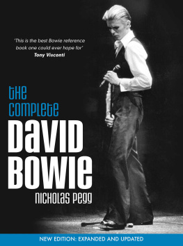 Pegg - Complete david bowie - expanded and updated