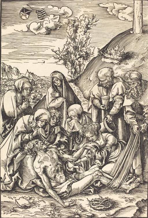 The Lamentation Before 1509 Woodcut Detail Detail Detail - photo 27