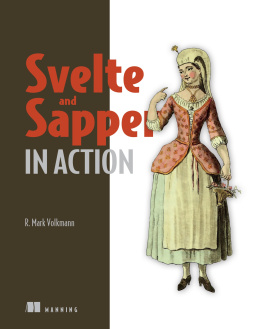 R. Mark Volkmann - Svelte and Sapper in Action