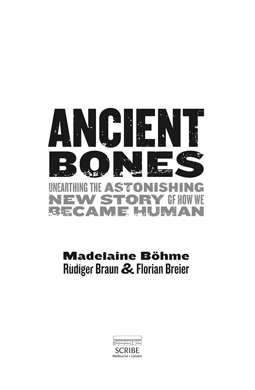 ANCIENT BONES Madelaine Bhme geo-scientist and palaeontologist is professor - photo 1