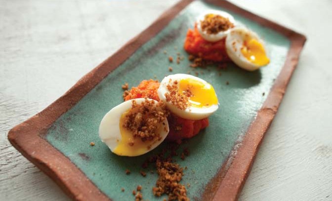 Carrots Eggs with Anchovy Crumbs Photo by Della Chen Photo by Della - photo 29