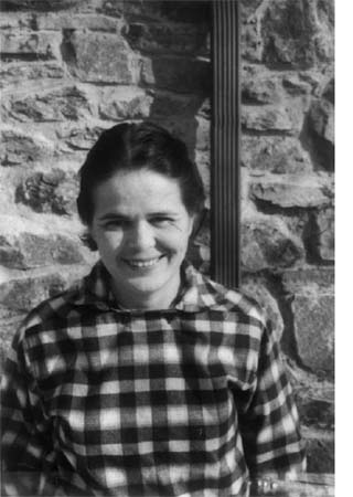 Edith outside her house in Baltimore around 1956 photo Perran Penrose The - photo 1