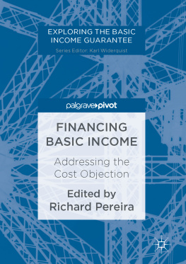 Pereira - Financing Basic Income Addressing the Cost Objection