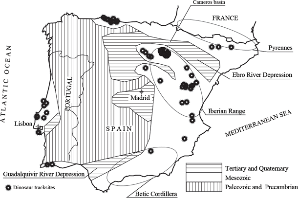 11 Schematic geological and geographical representation of Iberian Peninsula - photo 2