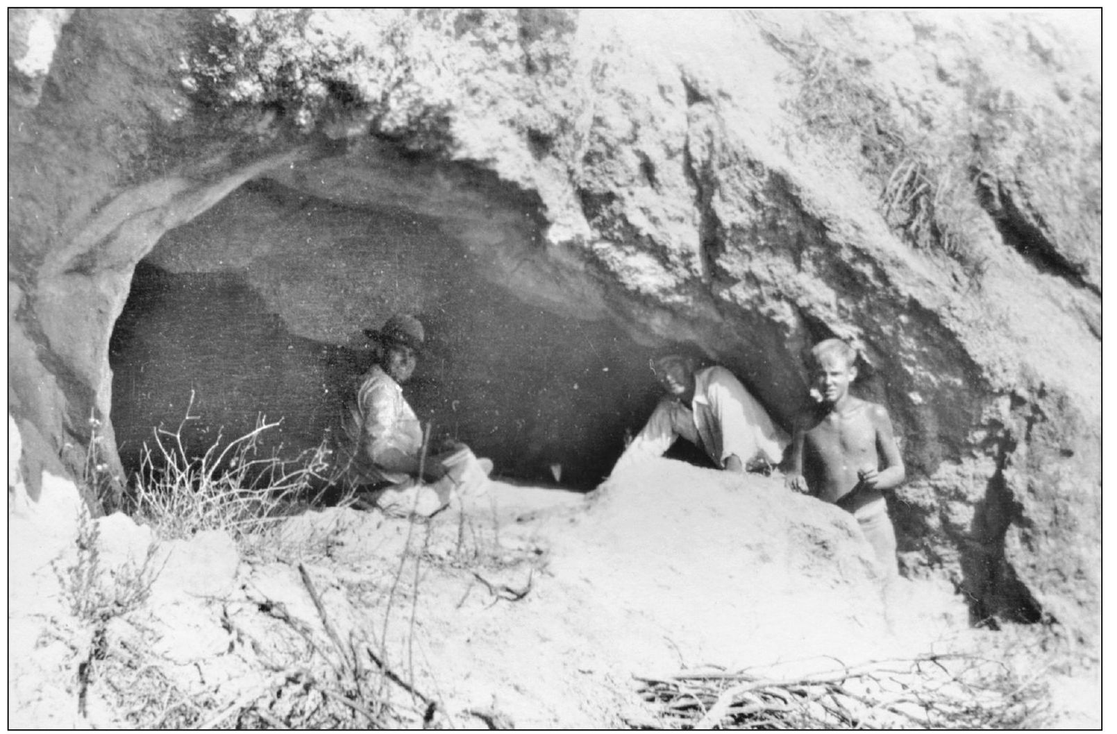 ENTRANCE OF BOWERS CAVE Discovered in 1884 by McCoy Pyle and his brother - photo 10