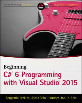 Perkins - Beginning Visual C# 2015 Programming