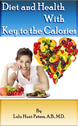 Peters - Diet and Health: With Key to the Calories