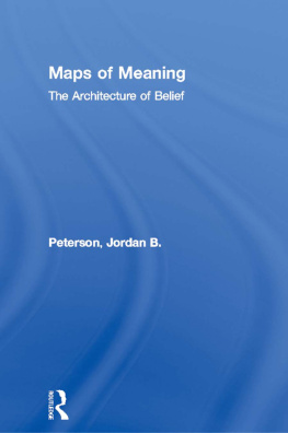 Peterson - Maps of meaning: the architecture of belief