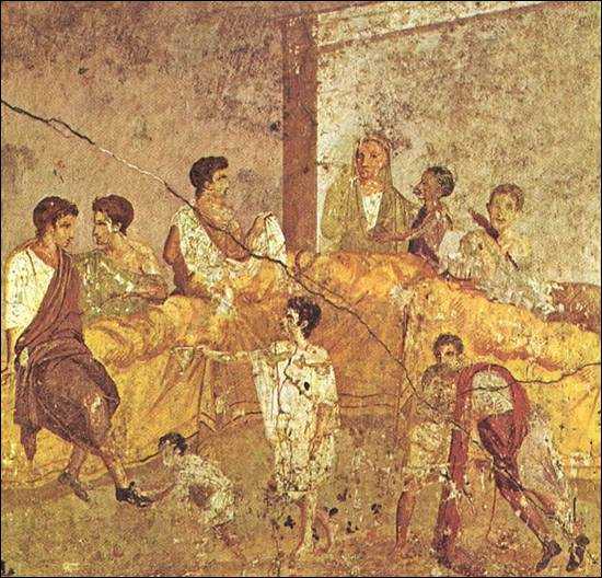 Ancient wall painting believed to be based on Petronius novel - photo 11