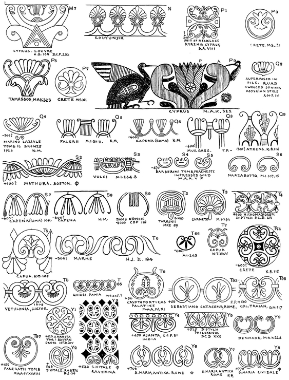 3000 Decorative Patterns of the Ancient World - photo 13