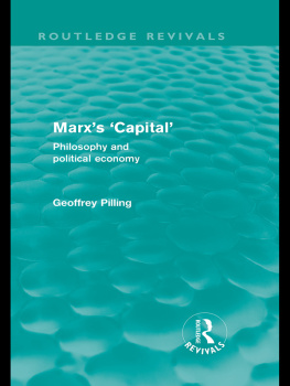 Pilling - Marxs Capital