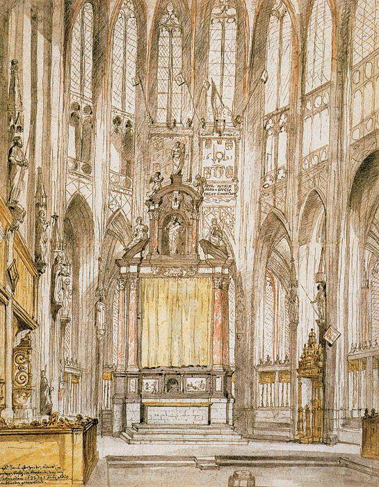 Pieter Jansz Saenredam 1597-1665 The Choir of the Church of Saint John - photo 2