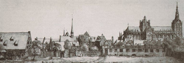 Pieter Jansz Saenredam 1597-1665 Ansicht von s-Hertogenbosch mit der - photo 3