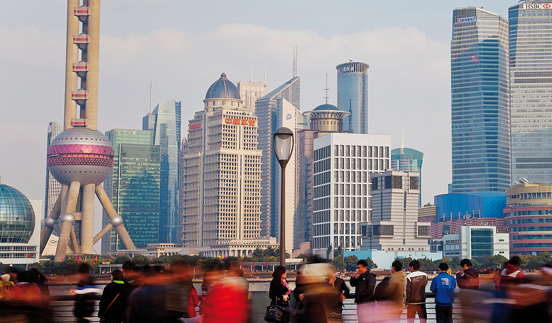 The Bund set against Pudongs skyline PETER ADAMSGETTY IMAGES Positively - photo 4