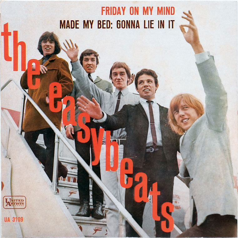 The Easybeats Friday on My Mind bw Made My Bed Gonna Lie in It Italy - photo 12