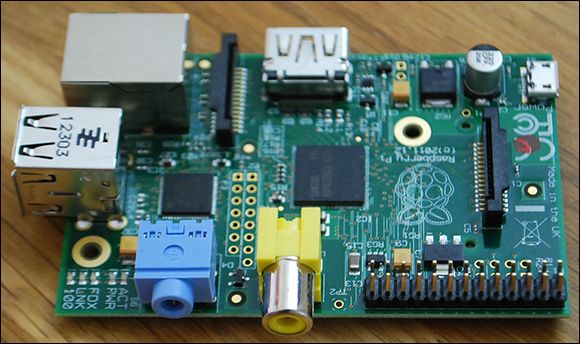 Figure 1 The Model B revision of the Raspberry Pi about the size of a credit - photo 3