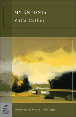 Willa Cather - My Antonia (Barnes & Noble Classics)