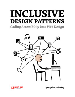 Pickering - Inclusive Design Patterns