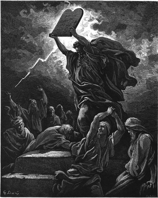 Fig I1 Moses coming down from Mount Sinai Reprinted from Gustave Dor The - photo 6