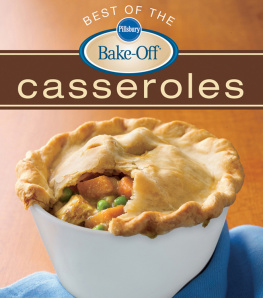 Pillsbury Editors - Best of the Pillsbury bake-off casseroles