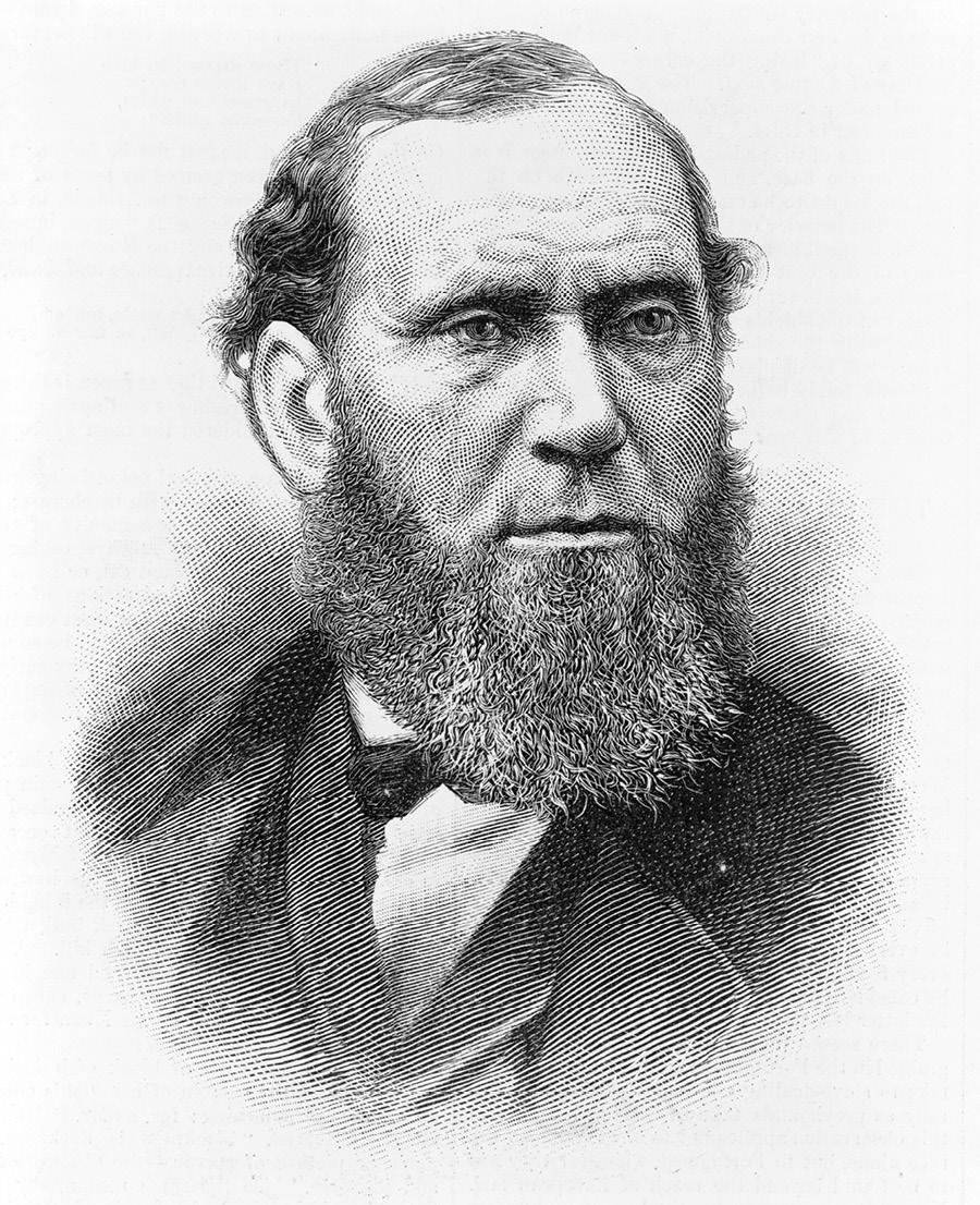 Portrait of Allan Pinkerton founder of the Pinkerton National Detective Agency - photo 4